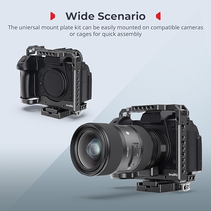 SMALLRIG Universal Quick Release Mount Plate Kit
