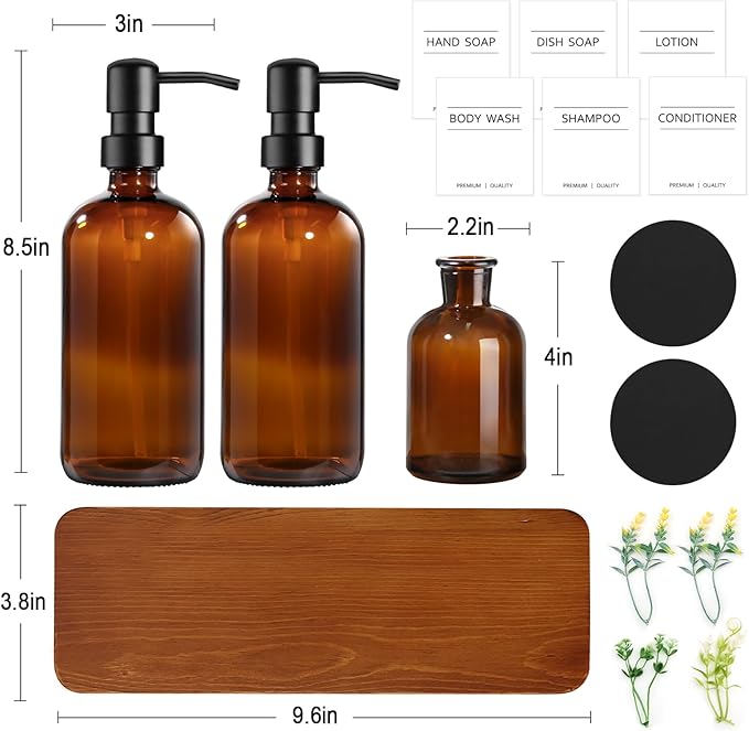 Kitchen Soap Dispenser Set