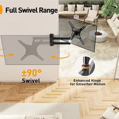 Perlegear Long Arm TV Wall Mount