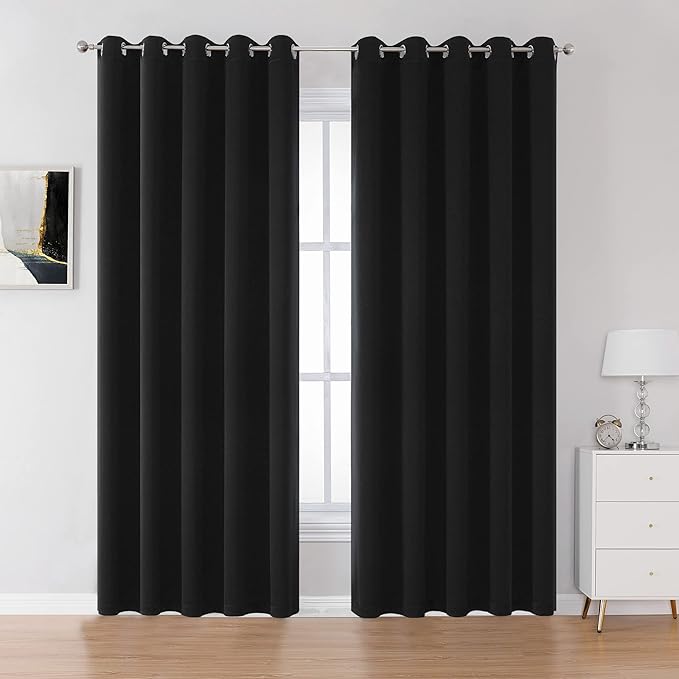 DUALIFE Blackout Room Divider Curtains