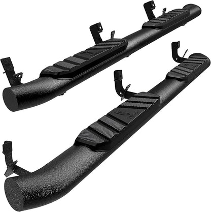 Tyger Auto 3.5" Rider Running Boards Compatible with 2009-2018 Dodge Ram 1500; 2019-2024 Classic | Quad Cab | TG-SS2D35118 | Side Step Rail Nerf Bars