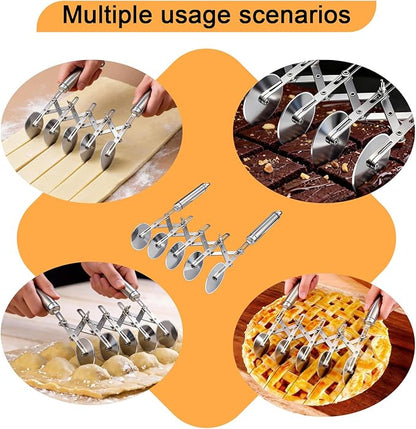 5-Wheel Pastry Cutter & Dough Divider