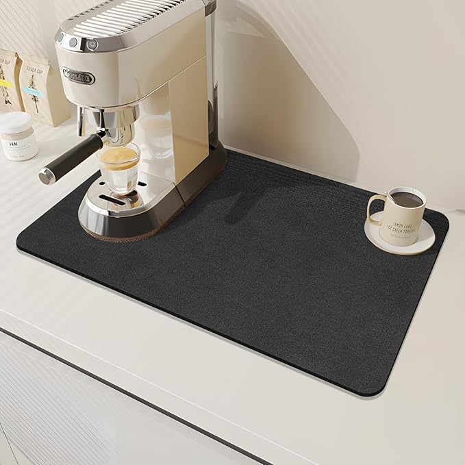 Findosom Dish Drying Mat, Cuttable Drying Mat