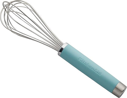 KitchenAid Gourmet Utility Whisk, 10.5-Inch, Matte Aqua Sky