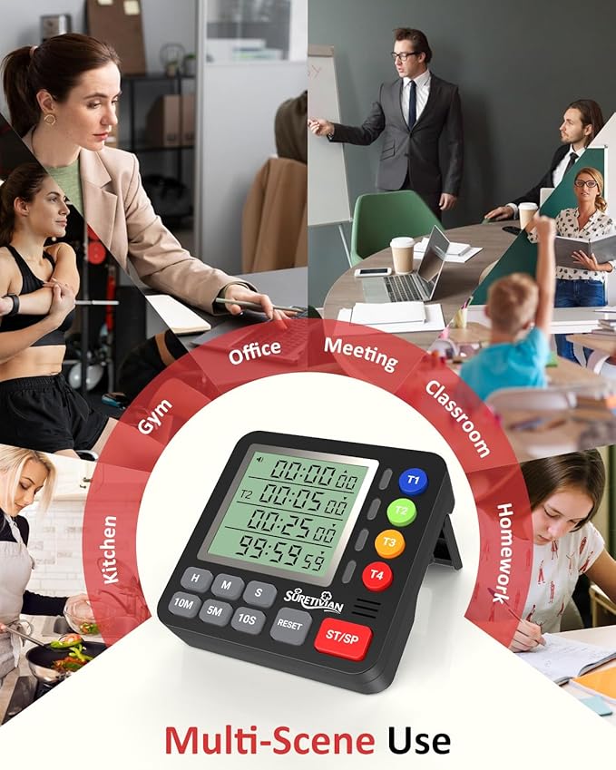 Digital Kitchen Timer for Cooking