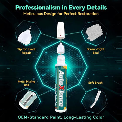 Ice/Quick Silver(GAN/9W5) Touch Up Paint Compatible with Chevrolet Car Paint Pen Scratch Repair Automotive Scratch Remover Fix Exact Color Match
