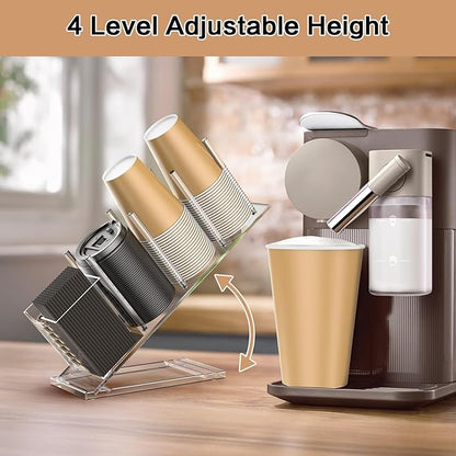 Acrylic Cup and Lid Holder