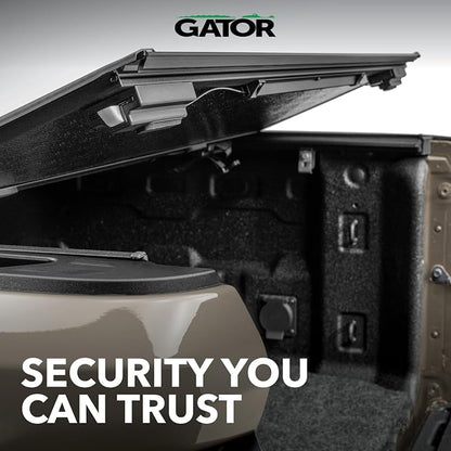 Gator FX Hard Quad-Fold Truck Bed Tonneau Cover | 8828223 | Fits 2019 - 2025 Dodge Ram 1500 w/o RamBox, Does Not Fit w/ Multi-Function (Split) Tailgate 6' 4" Bed (76.3")