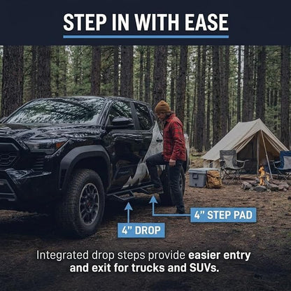 APS Edge Drop Step Running Boards for Ram Crew Cab (4th Gen)