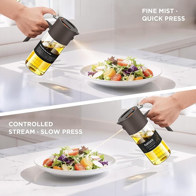 PLAPITATE 17oz/500ml Premium Olive Oil Sprayer