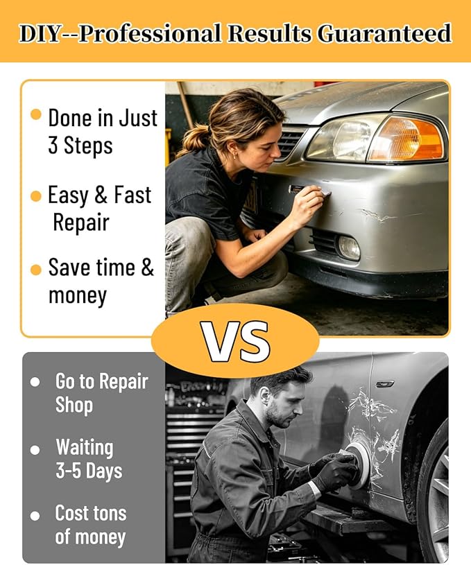 Mineral White A96 Touch up Paint for BMW OEM Color Match Car Scratch Repair Kit for Nicks & Chips Scratches Quick & Easy Paint Fix 2-In-1 Car Scratch Remover Pen