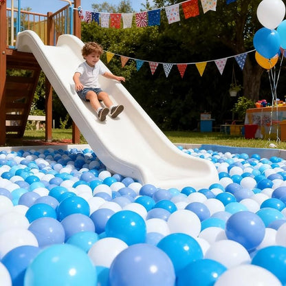GOGOSO Plastic Balls Play Pit Balls for Baby Kid Ball Play Pit Play Yard, Baby Fance, Playpen, Playtent with 3 Colors,2.17inches