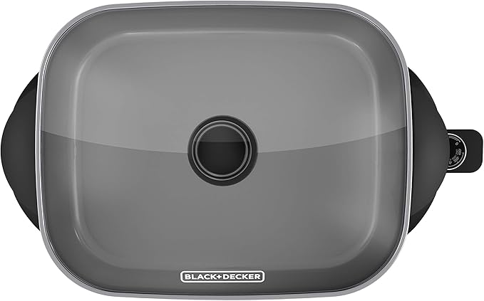 BLACK+DECKER Electric Skillet, Variable Temperature Control, Nonstick Cooking