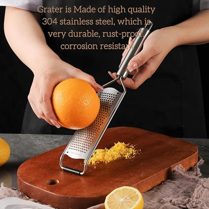 Stainless Steel 12 inch Cheese Grater, vegetable & Fruit grater Zester
