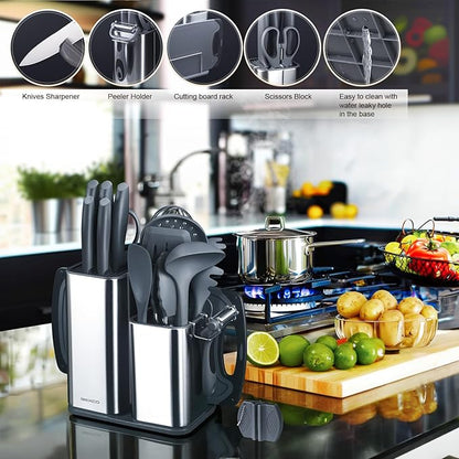 RAXCO Kitchen Set, 7-Piece Cooking Utensils, 5-Piece Kitchen Gadgets, 6-Piece