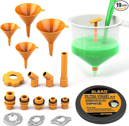ELEAD No-Spill Coolant Funnel Kit