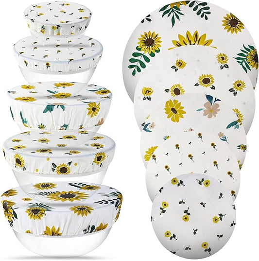 Tirphy 5-Size Reusable Bowl Covers