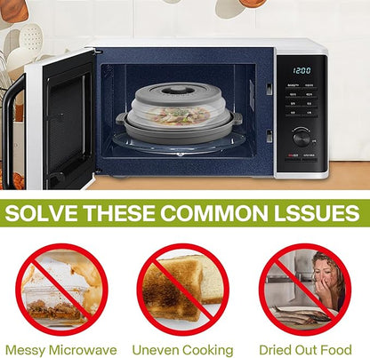 2 Pack Microwave Splatter Cover