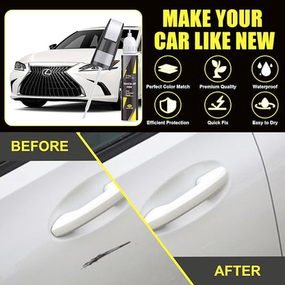 XNA Starfire Pearl Tricoat(077) for Lexus Touch Up Paint, Car Scratch Remover for Nicks and Chips Repair, 2-In-1 Quick & Easy Fix Car Scratch Repair Kit with Exact Color-Matched
