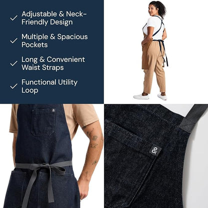hedley & bennett Crossback Apron