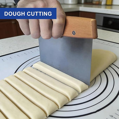 Professional Dough Cutter & Bench Scraper
