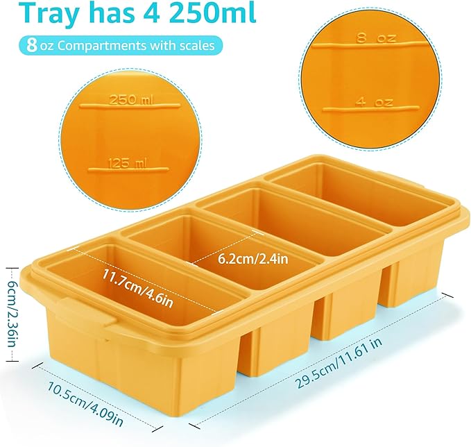Ztomine Silicone Freezer Tray