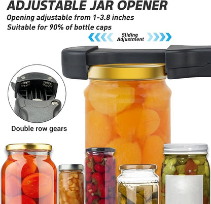 7 in 1 Jar Opener Bottle Opener and Wine Opener