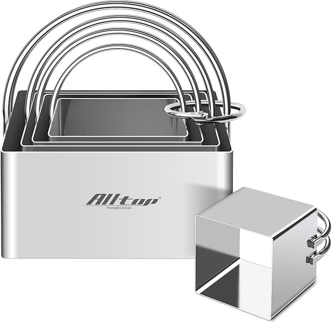 ALLTOP 5 Pieces Biscuit Cutter