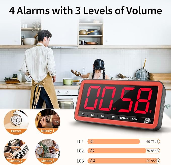VOCOO Digital Kitchen Timer
