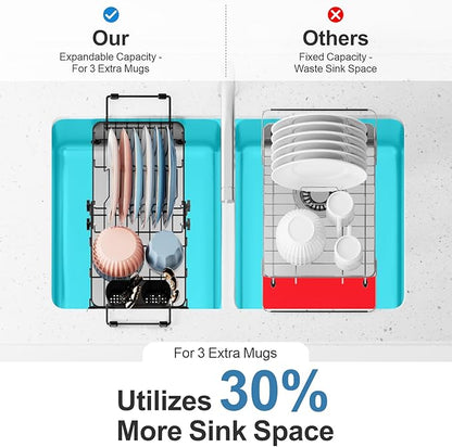 iSPECLE Small Sink Dish Drying Rack