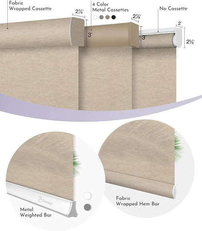 Graywind Motorized Light Filtering Shades Compatible