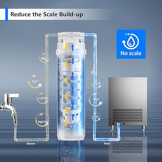 Coolake Commercial Ice Maker Machine 450lbs/24H
