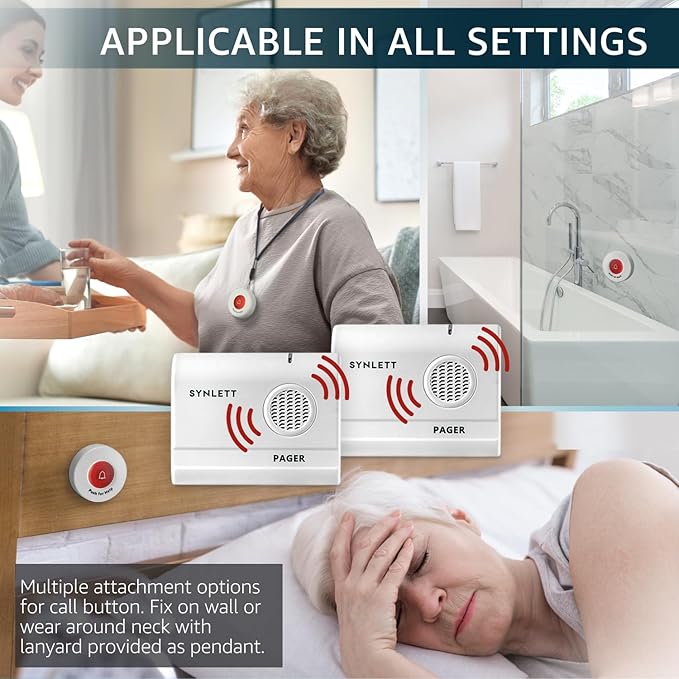 Caregiver Pager Wireless Nurse Call Button