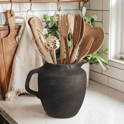 Potchen Rustic Kitchen Utensil Holder