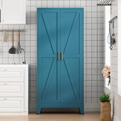 COFaR Home Farmhouse Storage Cabinet