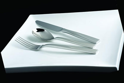 Fortessa Spada 18/10 Stainless Steel Flatware, 5 Piece Place Setting, Service for 1