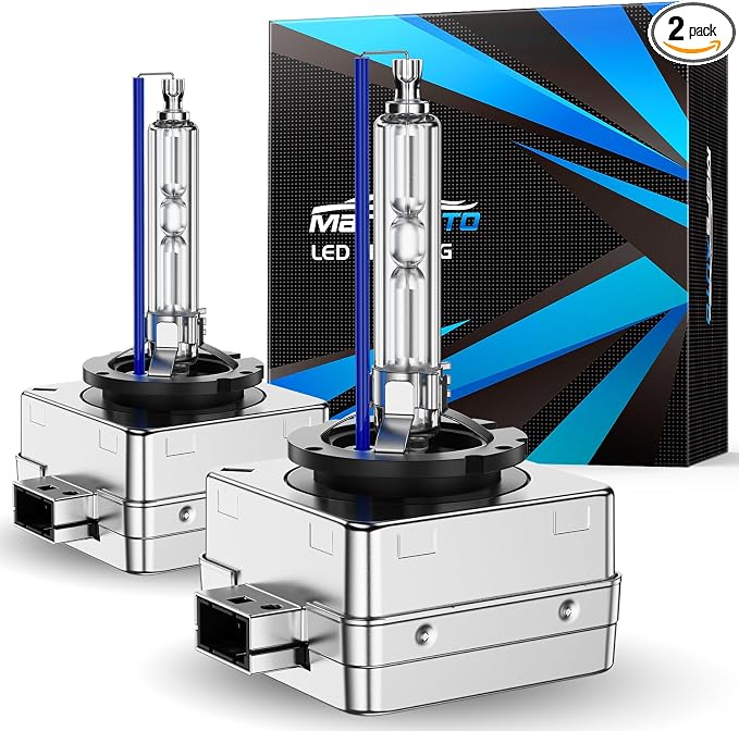 Marsauto D3S HID Xenon Bulbs 600% 30000LM Brightness 6500K Cool White 66340 42403 42302 Replacement 35W IP68 Waterproof Pack of 2