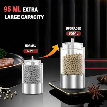 Electric Salt and Pepper Grinder Set