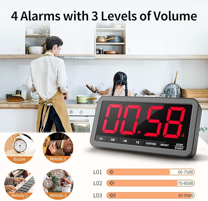 VOCOO Digital Kitchen Timer