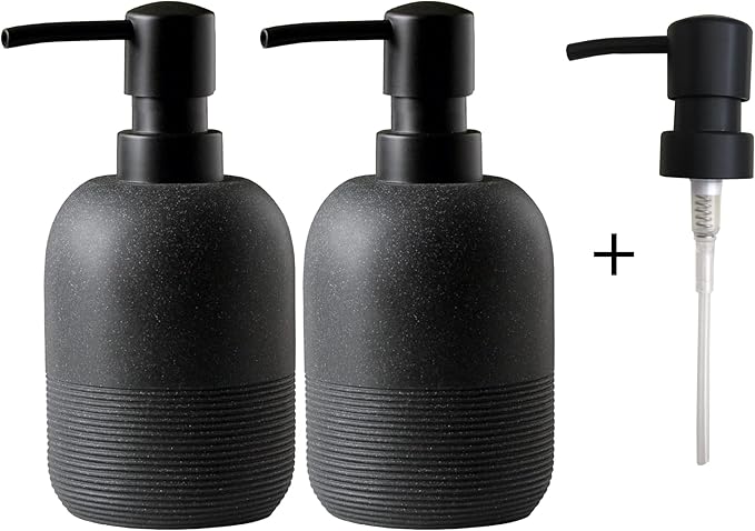 GalDal Matte Black Soap Dispenser Sets