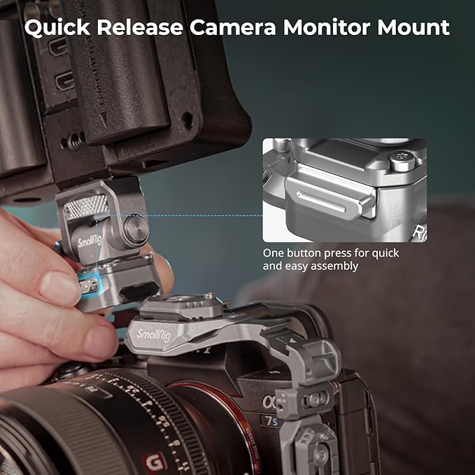 SMALLRIG Quick Release Camera Monitor Mount