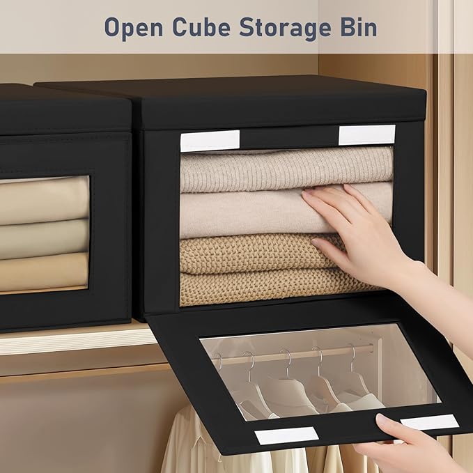 DIMJ Storage Bins with Lids