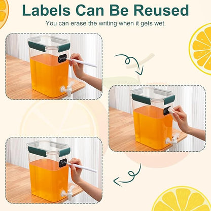 Mumufy 3 Set Plastic Drink Dispensers