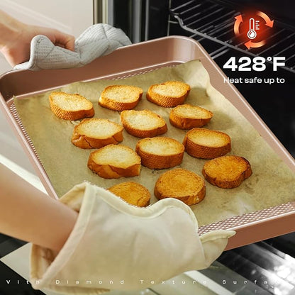 12-Piece Nonstick Bakeware Set