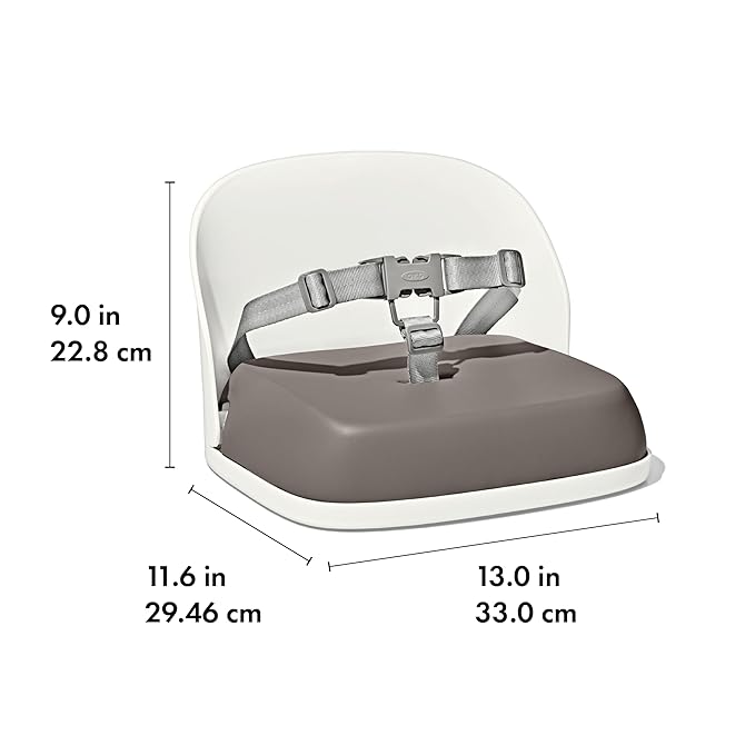 OXO Tot Perch Booster Seat with Straps, Taupe