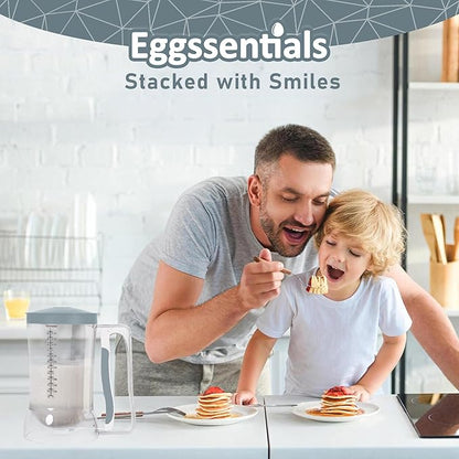 Eggssentials Pancake Dispenser – Easy Control Cake Mix Dispenser
