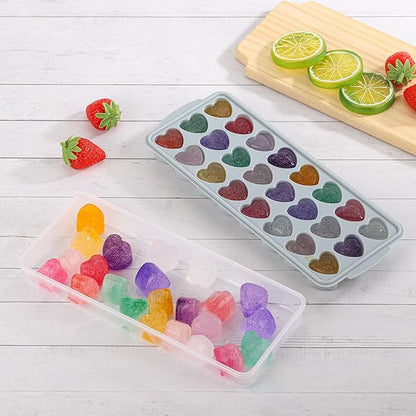 Heart Shaped Ice Cube Trays