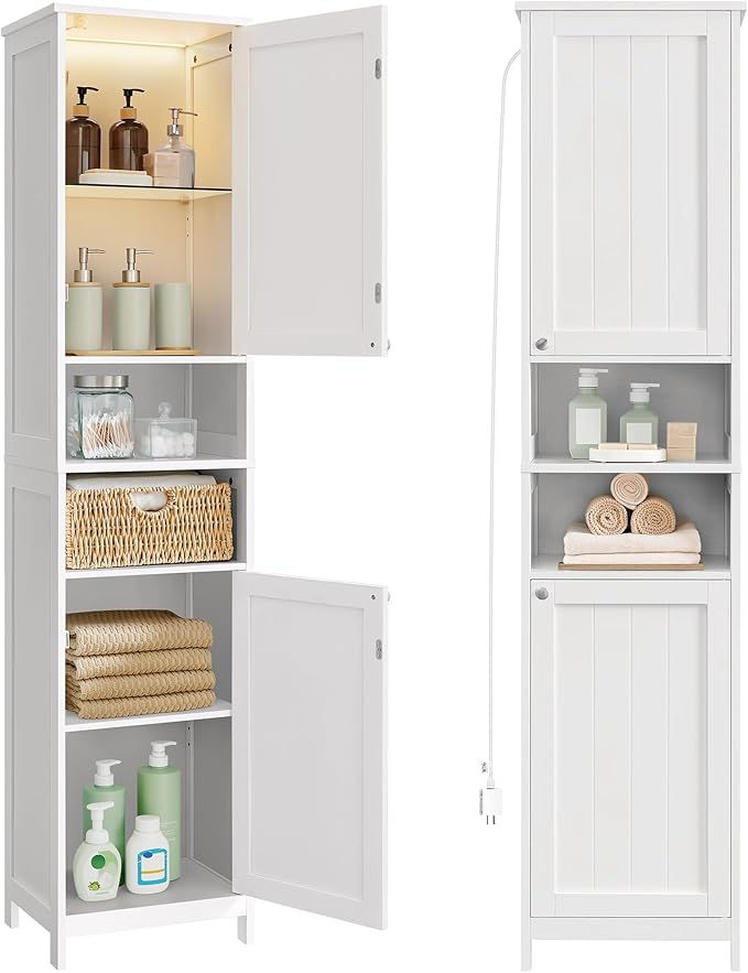 VASAGLE Tall Bathroom Cabinet