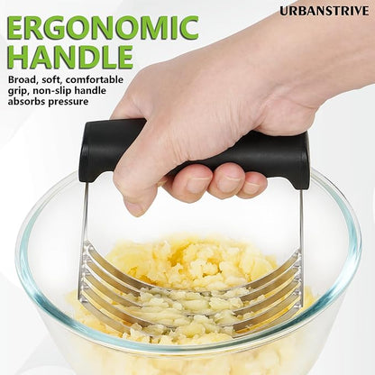 Urbanstrive Large Pastry Cutter Tool, Top Professional Pastry Blender Stainless