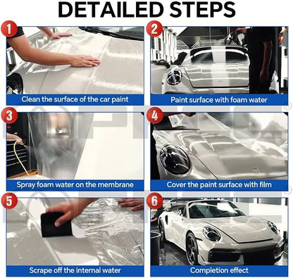 for Toyota Corolla GR 2023-2024 TPU Clear 9Mil Pre-Cut Paint Protection Film Car Vinyl Wrap,PPF Transparent Protective Anti-Scratch Self Adhesive Waterproof Car Wrap Film,for Door